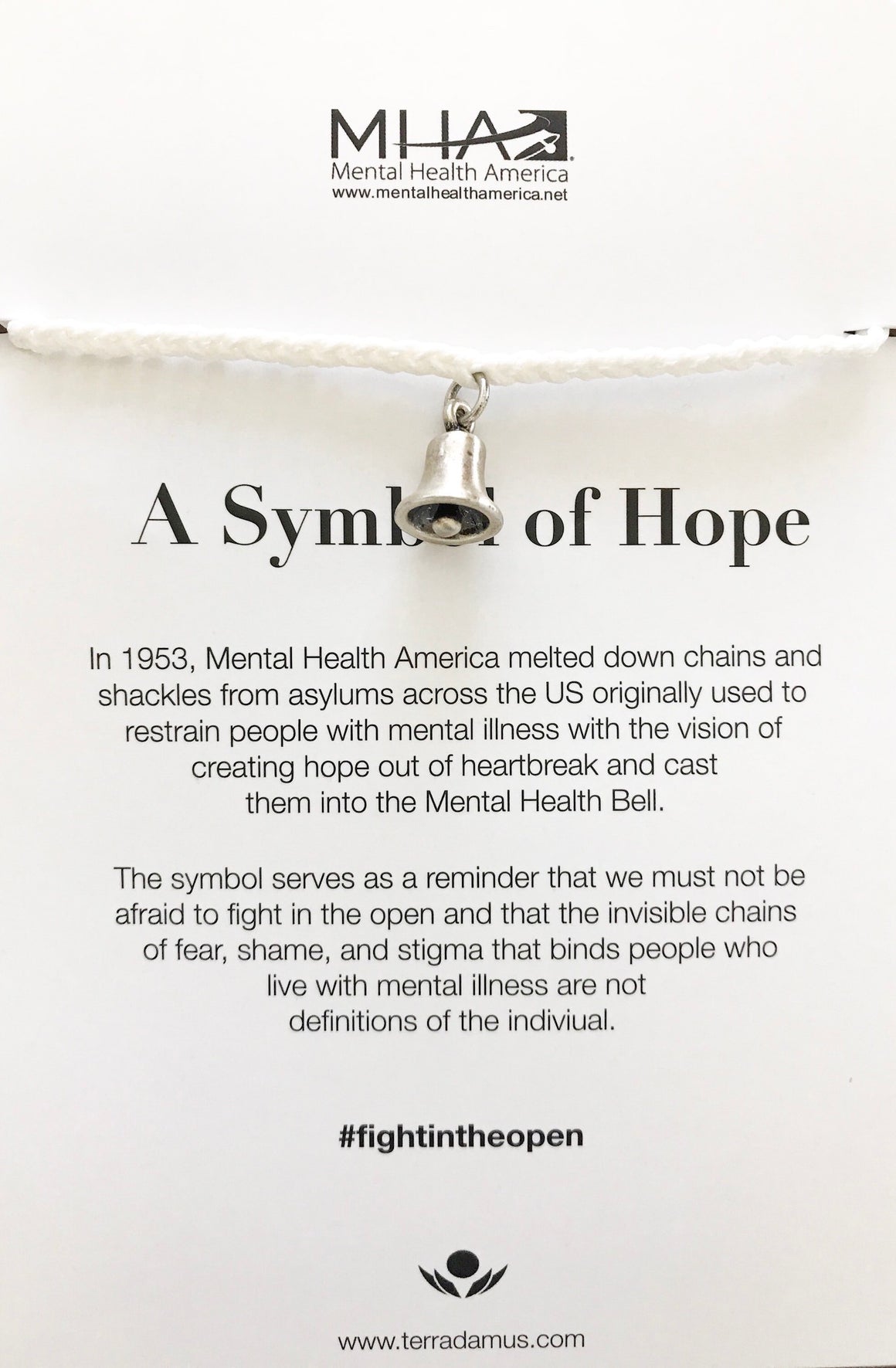 #FightInTheOpen Women's Mental Health America Bracelet